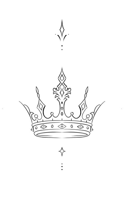 Crown Tattoos For Women, Small Crown Tattoo, Memorial Tattoo Ideas, Tattoo Fonts Alphabet, Tattoo Fonts Cursive, Crown Tattoo Design, Handpoke Tattoo, Memorial Tattoo, Crown Tattoo