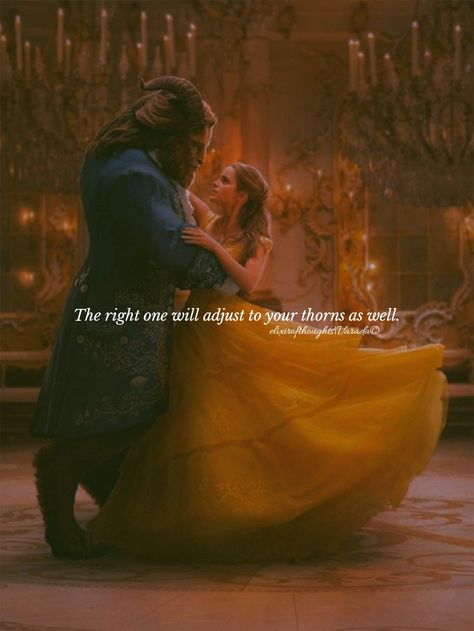 The Beast And The Beauty, Love Wallpaper With Quotes, True Love Quotes Aesthetic, Disney Quotes Love, Aesthetic Love Quote, Love Quotes Disney, In Love Aesthetic Quotes, Random Quotes Aesthetic, Disney Couple Captions