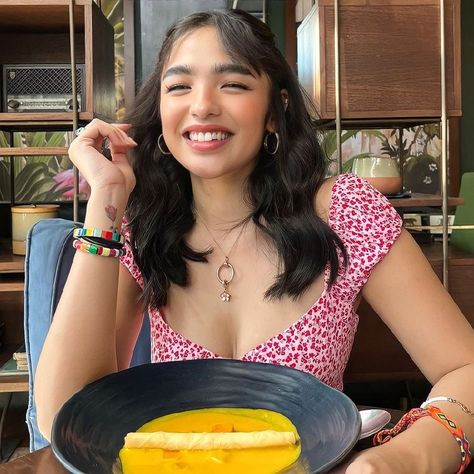 Andrea Brillantes Aesthetic, Andrea Brillantes Outfits, Blythe Andrea, Role Player, Lucky Girl, Aesthetic Outfit, Aesthetic Girl, Aesthetic Clothes, Actresses