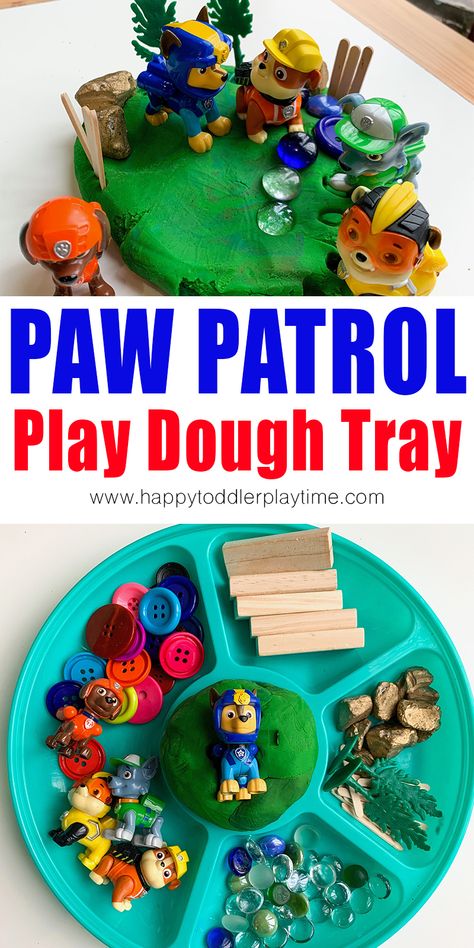 Pet Activities, Play Dough Invitation, Paw Patrol Vehicles, Imagination Tree, Toy Trees, Playdough Activities, Playdough Kits, Paw Patrol Pups, Playdough Recipe