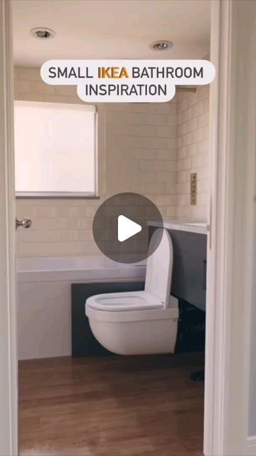 Hidden Bathroom, Hidden Toilet, Ikea Bathroom, Bathroom Toilet, Bathroom Inspiration, Design Interior, Thinking Of You, Interior Design, Instagram