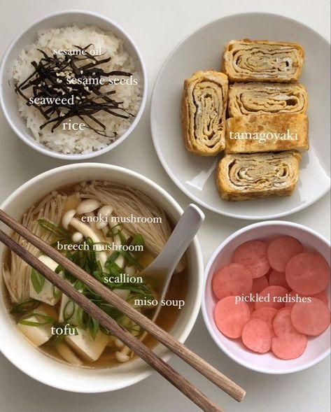 Asian School Lunch, Lunch Ideas Korean, Korean Food Healthy, Full Meals, Living Better, Resep Diet, Makanan Diet, Healthy Food Motivation, Think Food