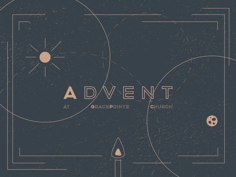 Advent Sermon Series, Advent Graphic Design, Advent Design, Advent Themes, Christmas Branding, Church Poster Ideas, Advent Art, Sermon Graphics, Candlelight Service