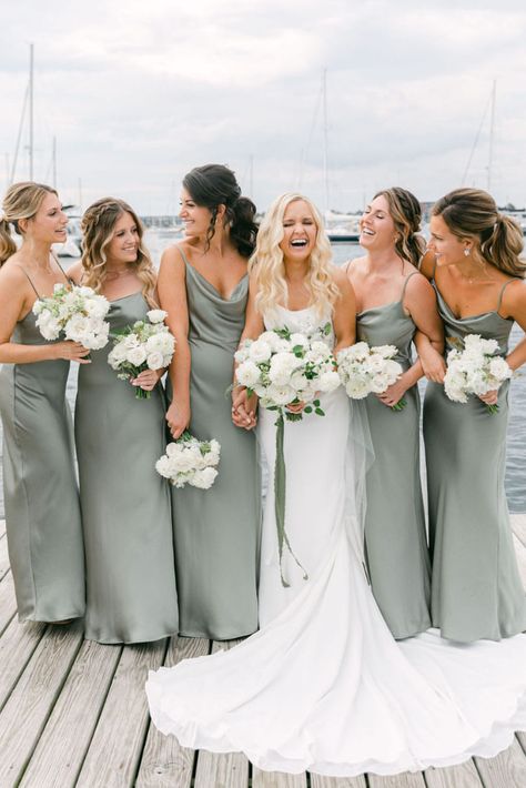 12 Summer Bridesmaid Dresses: Breezy and Beautiful :heart: summer bridesmaid dresses slip sage gowns :heart: #weddingdresses #summerbridesmaiddresses #bridesmaiddresses Mint Bridesmaid, Summer Bridesmaids, Mint Bridesmaid Dresses, Sage Bridesmaid Dresses, Summer Bridesmaid Dresses, Sage Green Bridesmaid Dress, Sage Wedding, Sage Green Wedding, Green Bridesmaid