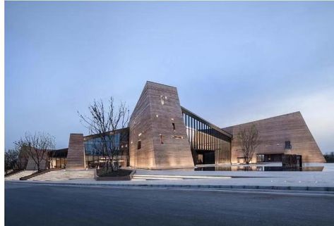 Tourist Center, Zhengzhou, Cultural Architecture, Architecture Design Concept, Museum Architecture, Facade Architecture, Facade Design, Design Museum, Concept Architecture