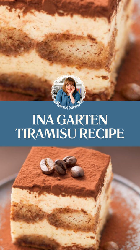 Ina Garten Tiramisu Recipe Italian Tiramisu Authentic, Ina Garten Tiramisu Recipe, Best Tiramisu Recipe Italian, Tiramisu Recipe Giada, Tarimisu Recipe, Terimasu Recipe, Tirimasu Recipes, Eggnog Tiramisu, Tiramisu Authentic