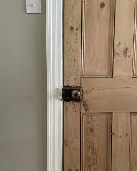 Wood Internal Doors, Dipped Doors, Pine Doors Interior, Cottage Doors Interior, Internal Cottage Doors, Victorian Internal Doors, Cottage Doors, Contemporary Hallway, Country Style Living Room