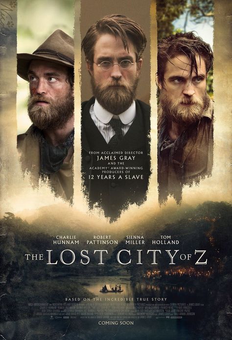 Robert Pattinson Lost City of Z March 2017 Movie Character Posters, Lost City Of Z, Interesting Photography, Photoshop Poster, The Lost City, Photoshop Tutorial Photo Editing, 광고 디자인, Photoshop Design Ideas, Desain Editorial