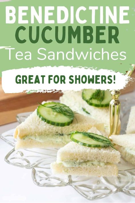 Cucumber Sandwiches Recipes, Vegetarian Party, Easy Picnic Food, Cucumber Sandwich, Cucumber Tea Sandwiches, Appetizer Sandwiches, Party Sandwiches, Cucumber Sandwiches, Finger Foods Easy