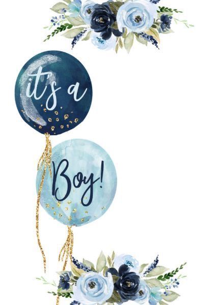 Baby Boy Wallpaper, Baby Boy Background, Baby Shower Greetings, Baby Announcement Card, It's A Boy Announcement, Photo Gifts Diy, Baby Shower Background, Boy Frame