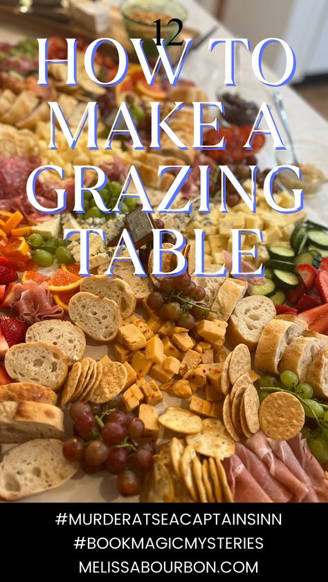 How to Make a Grazing Table with a photo of a beautiful spread of crackers, meats, cheeses, and fruits. Charcuterie Board For A Party, Round Table Charcuterie Board, Inexpensive Grazing Table Ideas, Charcuterie Layout On Table, Chip And Dip Grazing Table, Charcuterie Board Table Display Party, How To Make A Grazing Board, Charcuterie Table For Wedding, Rainbow Grazing Table