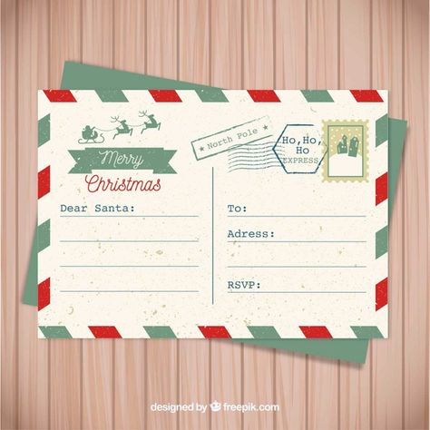 Email Christmas Cards, Choco Box, Christmas Letter Template, Santa Card, Christmas Mail, Santa Cards, Christmas Flyer, Christmas Stationery, Christmas Interiors