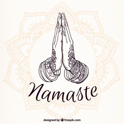 Namaste Hands, Namaste Art, Yoga Kunst, Whatsapp Stickers, Prayer Hands, Spiritual Paintings, Psy Art, Mandala Wall Art, Art Gallery Wallpaper