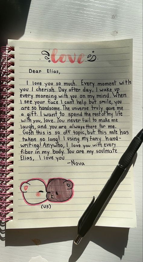 love note not love letter aesthetic note Letters To Your Boyfriend, Love Letter For Boyfriend, Love Letters To Your Boyfriend, Letter For Him, Writing A Love Letter, Paragraphs For Him, Letters To Boyfriend, Cute Quotes For Him, Love Scrapbook