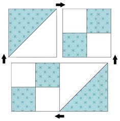 Colchas Quilting, Quilt Blocks Easy, Quilting Designs Patterns, Quilt Block Patterns Free, Quilt Square Patterns, Quilt Sewing Patterns, Baby Quilt Patterns, Scrap Quilt Patterns, Beginner Quilt Patterns