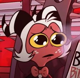 Moxxie Pfp Helluva Boss, Moxie Helluva Boss Funny, Funny Hazbin Hotel Faces, Moxxie Possum, Helluva Boss Funny Face, Helluva Boss Reaction Pics, Moxxie Helluva Boss Pfp, Moxie Helluva Boss, Hellvula Boss