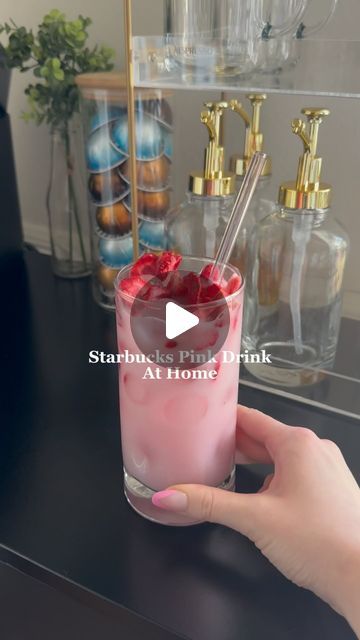 491K views · 25K likes | BECCA MORGAN on Instagram: "Pink drink at home🩷 #pinkdrink #pinkdrinkrecipe #pinkdrinkstarbucks #refresherathome #drinksathome #starbucksrefreshers  #coffee #coffee #delicious #goodmorning #bhfyp #breakfast #morning #cake #chocolate #homemade #lunch #foodstagram #foodphotography #cafe #dessert #foodblogger #starbucks #tea #coffeetime #brunch #coffeelover" Starbucks Drinks To Try At Home, How To Make Pink Drink, Homemade Pink Drink Starbucks, Pink Drink Starbucks Recipe, Homemade Starbucks Recipes, Starbucks Pink Drink Recipe, Morning Cake, Pink Drink Starbucks, Pink Drink Recipes