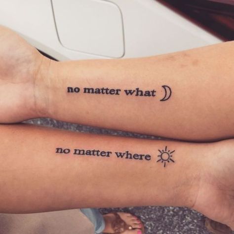 Small Best Friend Tattoos, Cute Best Friend Tattoos, Matching Bff Tattoos, Wrist Tattoos Girls, Matching Friend Tattoos, Tattoos Matching, Tato Minimal, Tattoo Placements, Matching Best Friend Tattoos