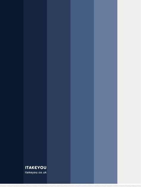 White And Navy Color Palette, White Grey Navy Colour Palette, Navy Colour Pallette, Color Palette Aesthetic Blue, White And Blue Color Scheme, Dark Dusty Blue Color Palette, Dark Blue Colour Pallete, Blue And White Pallet Colour Palettes, Blue Colour Platette