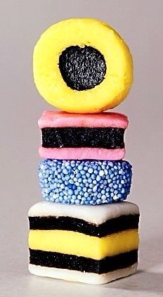 Liquorice Allsorts Art, Licorice Allsorts, Sweets Art, Candy Photography, Sarah Graham, Liquorice Allsorts, Coconut Candy, Food Projects, Candy Girl