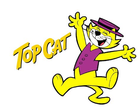 1961, Top Cat, William Hanna Joseph Barbera, United States #TopCat #DonGato (L3179) William Hanna, Top Cat, Live Action Movie, Cat Top, Suit Of Armor, Hanna Barbera, Platform Game, Cartoon Games, Classic Cartoons