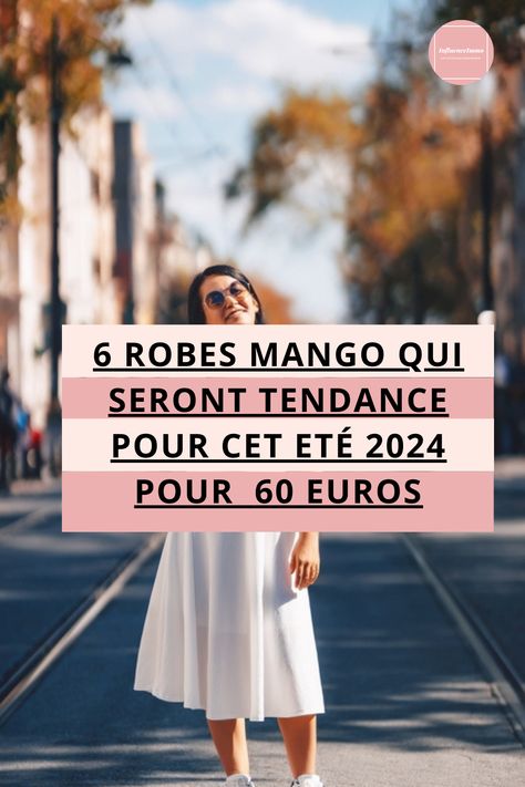 Mango leads : ces 6 robes seront tendance à l’été 2024 car elles stylisent, rajeunissent et se combinent avec tout Ces robes sont élégantes, parfaites pour les femmes de tout style et idéales pour devenir la mieux habillée de tous les plans cette saison. Elles sont disponibles pour moins de 60 euros. Blogging, Mango, Coin