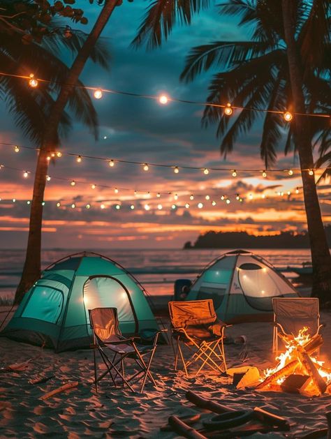 Essential Gear Checklist for Perfect Beach Camping – TastyInteriors Camp On The Beach, Camping Photography Ideas, Camping By The Beach, Camping Product Photography, Night Camping Aesthetic, Camping At Beach, Beach Camping Aesthetic, Summer Camping Aesthetic, Thriller Aesthetic