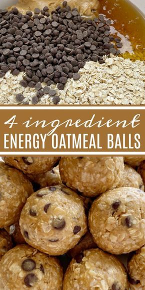 Energy Oatmeal Balls, Oatmeal Balls, Healthy Protein Snacks, Energy Ball Recipe, Protein Ball, Healthy Snacks Easy, Quick Oats, Healthy Protein, Protein Snacks