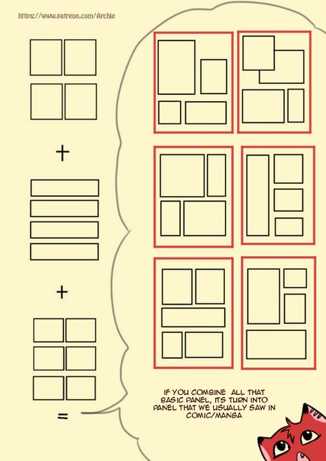 Little Art Reference things Reference Things, Simple Comic, Comic Panel, Comic Book Drawing, Comic Book Layout, Manga Tutorial, Desain Buklet, Comic Tutorial, Comic Layout