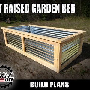 Raised Planter Boxes Plans, Garden Box Plans, Planter Box Plans, Metal Garden Beds, Raised Garden Bed Plans, Cedar Raised Garden Beds, Raised Garden Planters, Raised Planter Boxes, Metal Raised Garden Beds