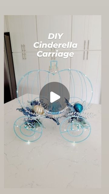 Cinderella Birthday Centerpieces, Cinderella Party Centerpieces, Cinderella Quince Centerpieces, Cinderella Quinceanera Themes Centerpieces, Cinderella Centerpiece Ideas Quince, Princess Party Centerpieces Diy, Carriage Centerpiece Ideas, Cinderella Birthday Party Centerpieces, Princess Birthday Party Centerpieces