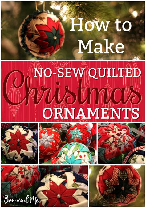 Christmas Ornaments Homemade Rustic, Christmas Ornaments Homemade Kids, Tree Brownies, Diy Quilted Christmas Ornaments, Homemade Christmas Ornaments Diy, Sewn Christmas Ornaments, Beautiful Ornaments, Quilted Ornaments, Quilted Christmas Ornaments