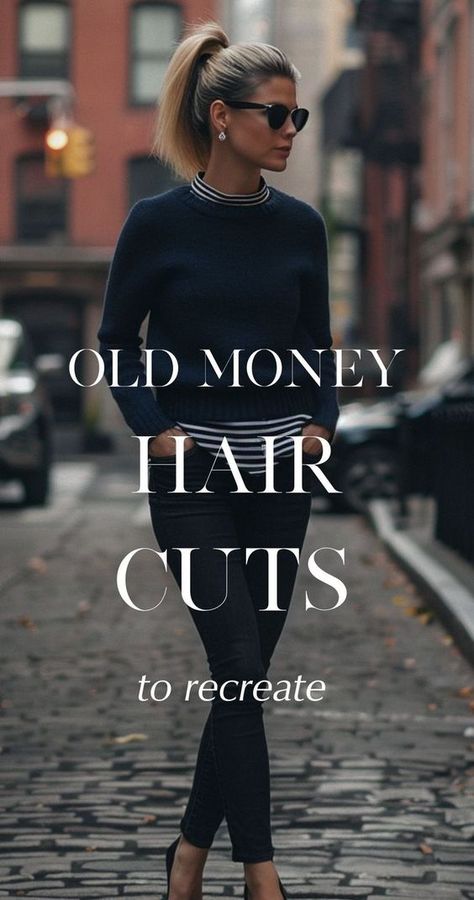 Get 39 old hair styles ideas for long hair to match your old money outfits. Polished Style Outfits, Old Money Aesthetic Women Brunette, Simple Elegant Clothes, Old Money Long Hairstyles, Classy Casual Hairstyles, Aristocrat Fashion Women, Long Old Money Hair, Classic Long Haircut, Chic Work Hairstyles