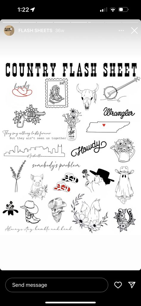 Cowgirl Inspired Tattoo, Dainty Nashville Tattoos, Cowboy Quote Tattoo, Weatern Tattoo Women, Cute Dainty Drawings, Cute Tattoos Country, Western Cowboy Tattoos For Women, Tiny Nashville Tattoo, Country Quote Tattoos For Women