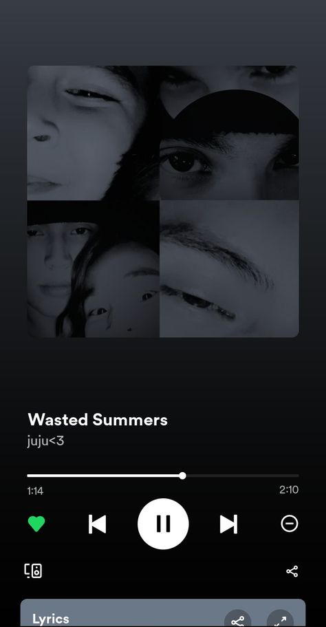 Apple Music Playlist Covers Summer, Wasted Summers Song, I’ve Wasted Like Half Of My Summer, Wasted Summer Juju, Iphone Screenshots Music, Cruel Summer Spotify Lyrics, Cruel Summer Music Video, Musica Spotify Iphone, Give It To Me