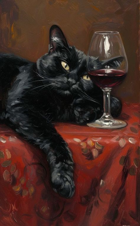 https://www.boredpanda.com/premium-quality-handmade-paintings/?utm_source=pinterest27&utm_medium=link&utm_campaign=direct Painting Of Black Cat, Cat Wall Painting, How To Draw A Black Cat, Black Cat Acrylic Painting, Black Cats Aesthetic, Art Paintings Aesthetic, Cat Painting Funny, Cat Painting Easy, Best Painting Ever