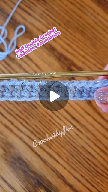 54K views · 2.5K likes | EthanAndJenniferHester on Instagram: "Half Double Crochet Chainless Foundation #crochetinstagram #crochetbyjen #crochetstitch #crocheting #gantsilyo #fyp #fypage" Crochet Chainless Foundation, Foundation Half Double Crochet, 50k Views, Half Double Crochet Stitch, Crochet Quilt, Crochet Lessons, 10k Views, Double Crochet Stitch, Crochet Instructions