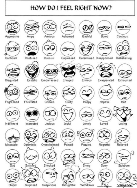 Inkblot Cartoon, Expressive Characters, Inkblot Art, Expression Reference, Facial Expressions Drawing, رسم كاريكاتير, Expression Sheet, Palette Challenge, Drawing Face Expressions