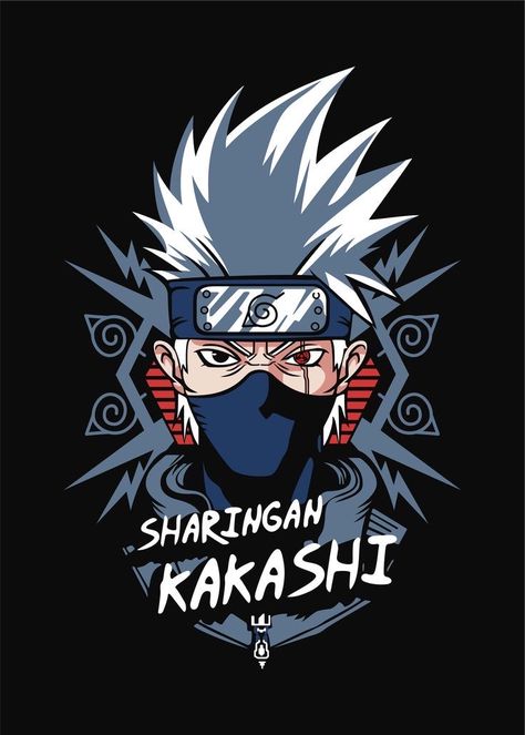 Anime Tshirt Design Ideas, Naruto Tshirt, Tshirt Artwork, Anime Wall Prints !!, Anime Designs, Images Disney, Text Logo Design, Manga Naruto, Print Design Art