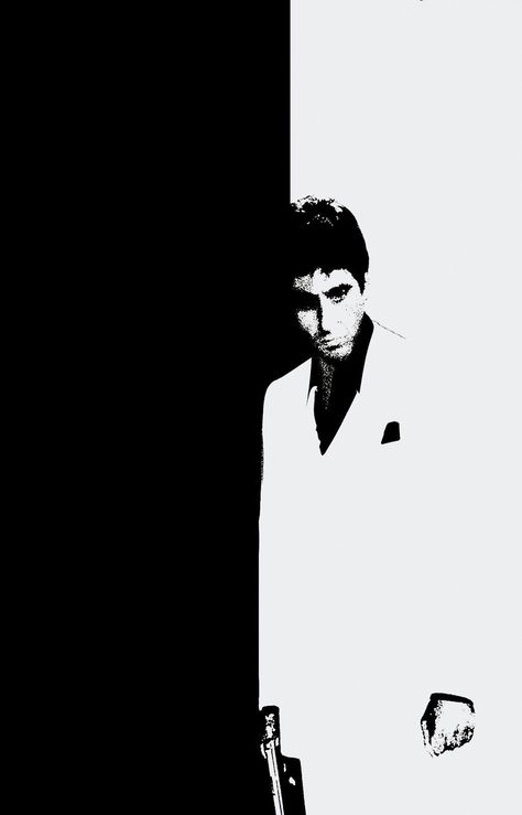 Scarface Wallpaper Black And White, Scarface Black And White, Scarface Pfp, Scarface Movie Poster, Breaking Bad Actors, Scarface Wallpaper, Scarface Al Pacino, Ancient Greece Mythology, Scarface Poster