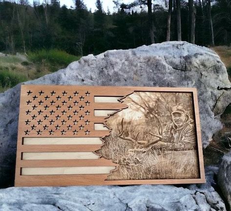 Laser Cut Christmas Ideas Hunting Gifts For Dad, Rustic Gift Ideas, Hunting Wood Projects, Gifts For Hunters Deer Hunting, Christmas Gifts For Hunters, Wood Engraved Signs, Christmas Gift For New Boyfriend, Gift For Country Boyfriend, Engraved Gifts For Him