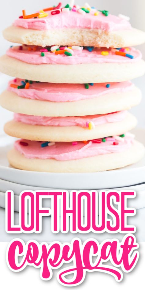 Lofthouse Sugar Cookies Recipe, Lofthouse Cookie Recipe, Lofthouse Sugar Cookies, Lofthouse Cookies, Soft Sugar Cookie Recipe, Sugar Cookie Icing, Sugar Cookie Frosting, Soft Sugar Cookies, Cookie Calories