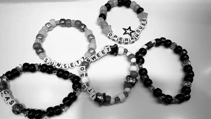 Cigarettesaftersex Band Bracelet, Cas Bracelet, Cas Band, Cigarettesaftersex Concert Outfit, Cigarettesaftersex Band Aesthetic, Cigarettesaftersex Band, Cas Concert, Matching Couple Bracelets, Homemade Bracelets