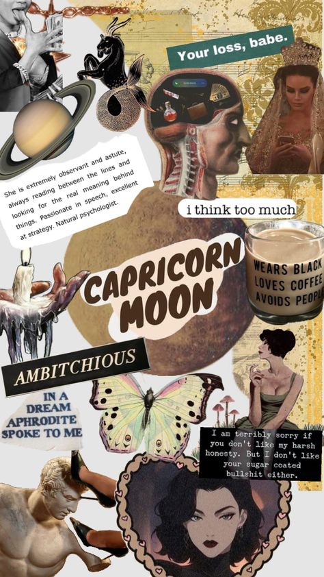 My Capricorn moon Capricorn Aesthetic, Funny Advice, Virgo Traits, Capricorn Moon, Birth Chart Astrology, Birth Chart, Self Control, Cute Wallpapers, New Era