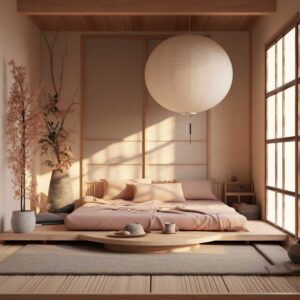 Japanese Bedroom Ideas, Japanese Bedroom Design, Japanese Style Bedroom, Beautiful Bed Designs, Japandi Bedroom, Japanese Bedroom, Japandi Interior Design, Zen Interiors, Japanese Home Design