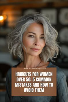 Fall Hair Highlights, Grey Hair Over 50, Womens Haircuts Medium, Hair Mistakes, Latest Haircuts, Natural Hair Care Tips, Gray Hair Cuts, Fun Hair, Haircut For Older Women