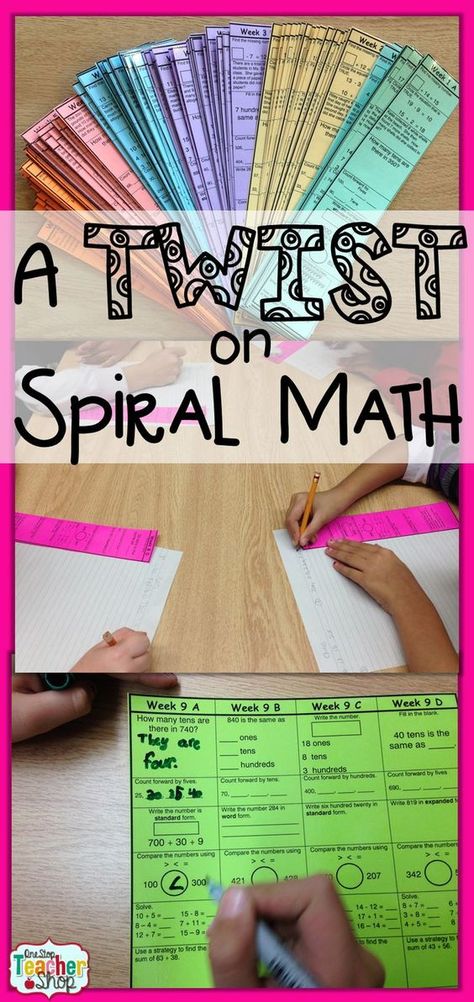 3rd Grade Math Spiral Review, Hallpass Ideas Classroom Teachers, Math Elementary Classroom, Math Visualization, Spiral Math, Math Madness, Spiral Review, Math Intervention, Fourth Grade Math