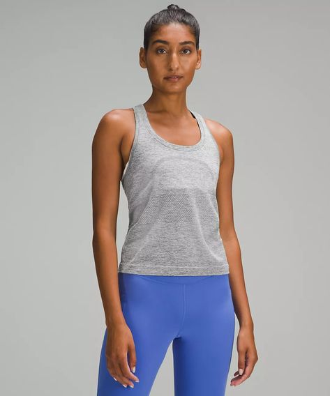 Swiftly Tech Racerback Tank Top 2.0 *Race Length | Women's Sleeveless & Tank Tops | lululemon Swiftly Tech, Lululemon Tank Top, Lululemon Tank, Business Casual Outfits, Waist Length, Sleeveless Tank Top, Racerback Tank Top, Hoodie Top, Sleeveless Tank