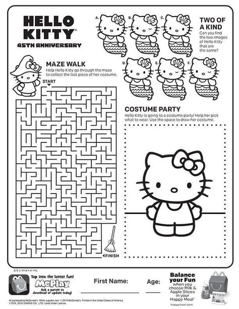 Hello Kitty Book, Hello Kitty Games, Fluffy Bunnies, Hello Kitty Colouring Pages, Free Kids Coloring Pages, Hello Kitty Printables, Hello Kitty Crafts, Hello Kitty Images, Kitty Coloring