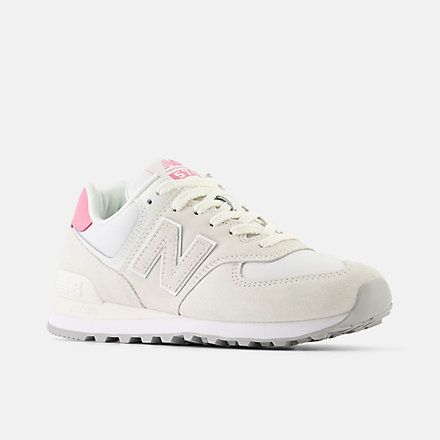 Light Pink New Balance Shoes, New Balance Shoes Pink, New Balance 547, New Balance 574 Pink, 574 New Balance, New Balance Store, Pink New Balance, Anna Claire, New Balance Style